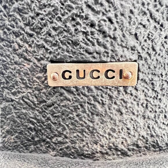 Gucci GG Monogram Embossed Men Size EU 44 E US 10.5 Brown Leather Chukka Boot - Picture 9 of 13